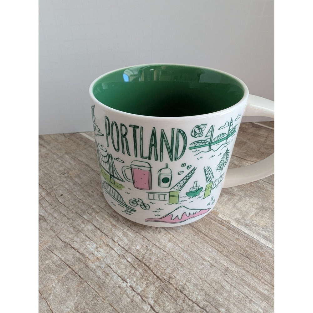 Starbucks Been There Series Portland Oregon Mug 14oz Across the Globe Collection